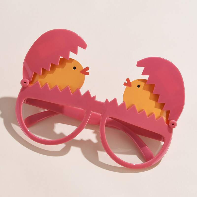 

Cartoon Chicken Decor Eyeglasses