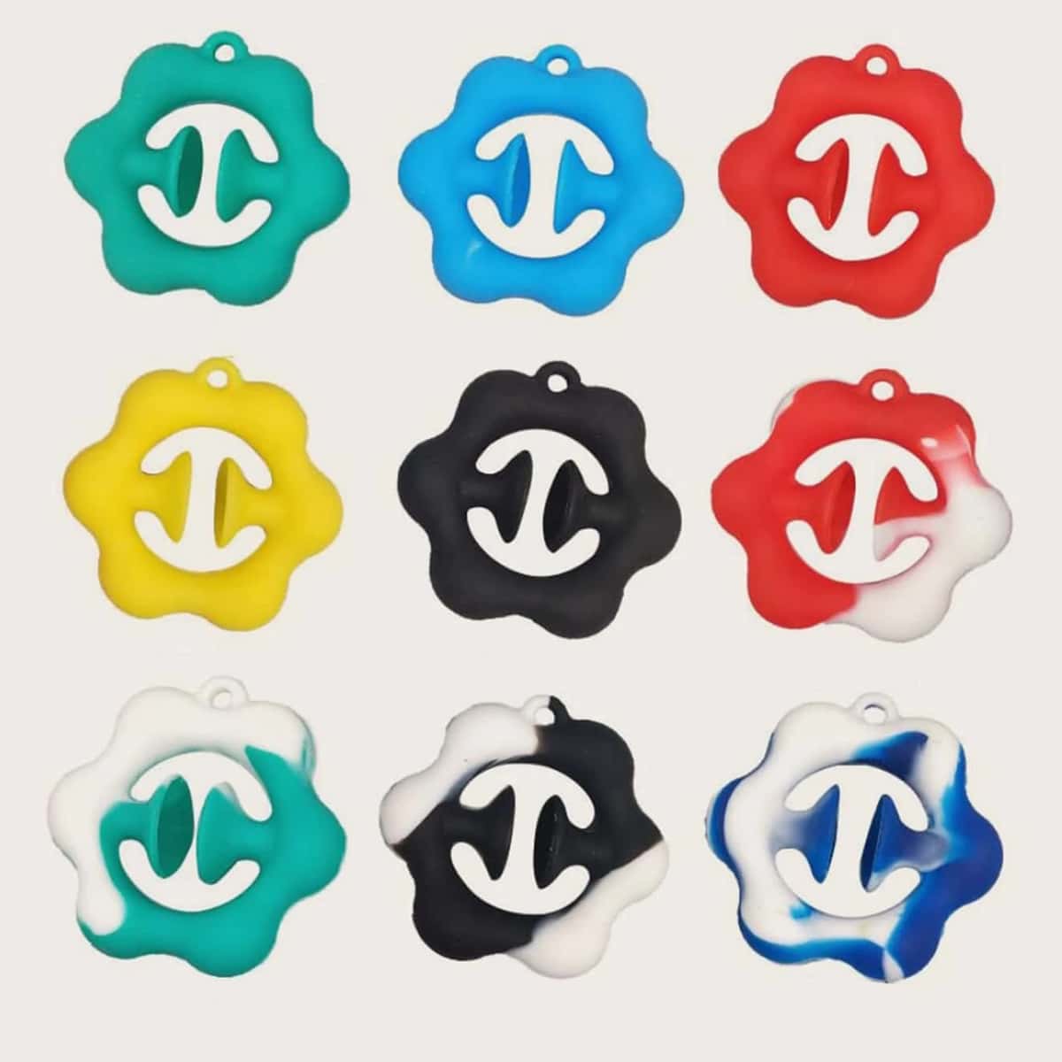 

1pc Random Floral Hand Grip Toy, Multicolor