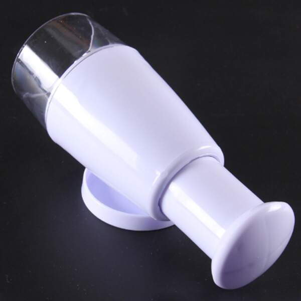 

1pc Semi-automatic Vegetables Crusher, White