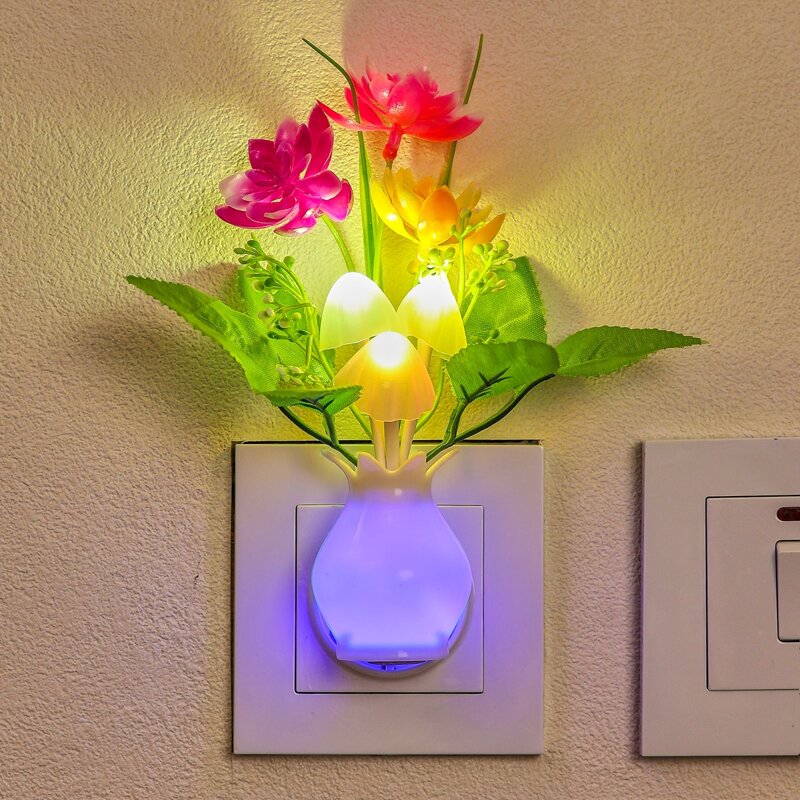 

Flower Shaped Night Light, Multicolor