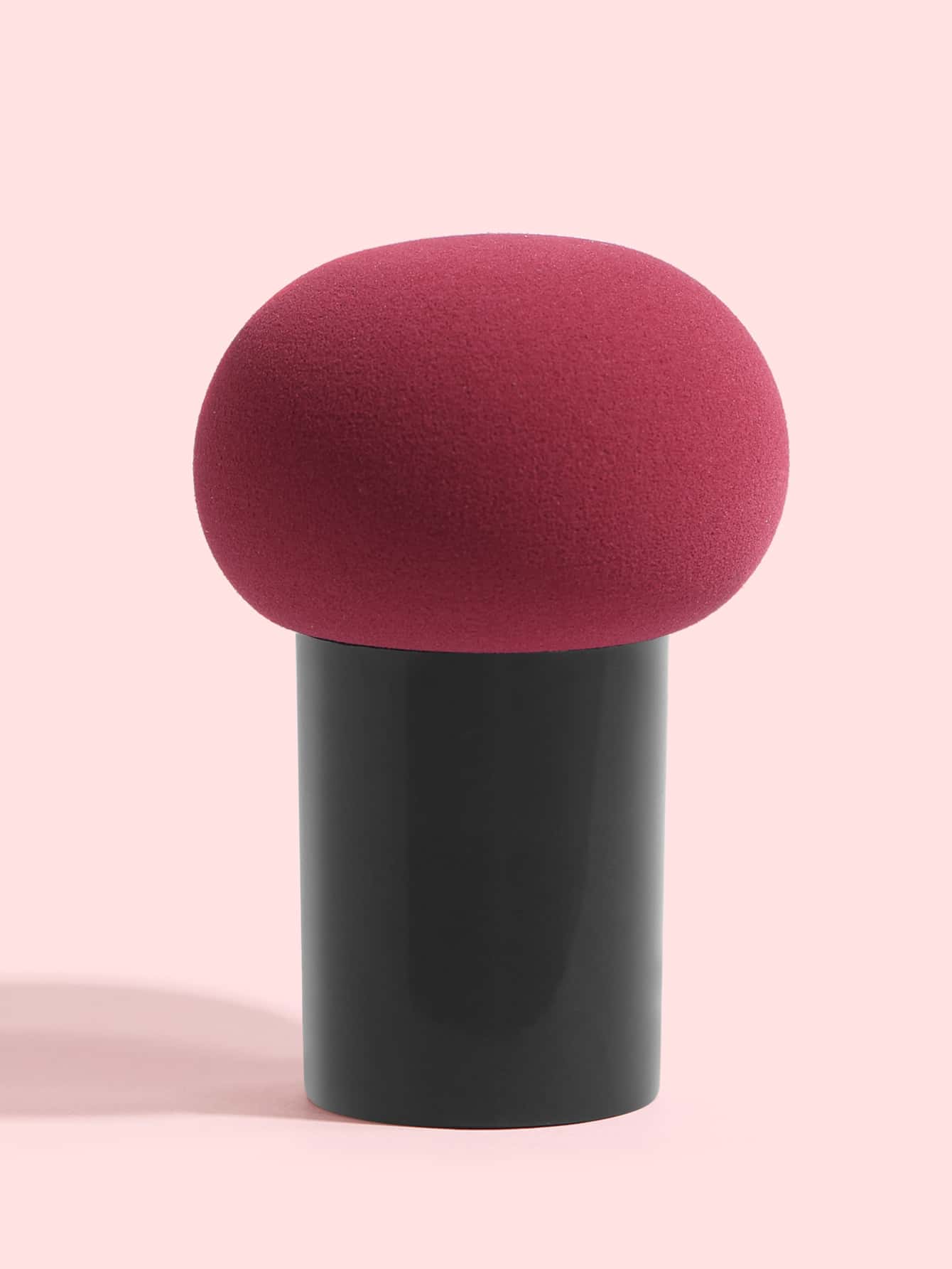 MAANGE 1 件装蘑菇粉底粉扑棒，柔软亲肤化妆粉扑，化妆工具，方便携带，适合旅行