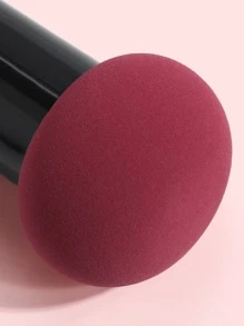 MAANGE 1 件装蘑菇粉底粉扑棒，柔软亲肤化妆粉扑，化妆工具，方便携带，适合旅行