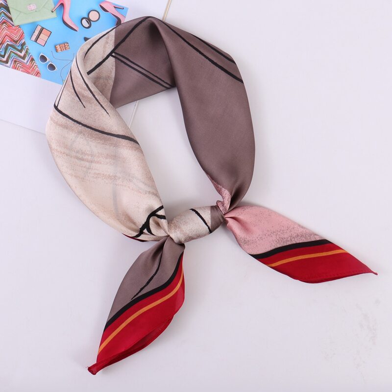 

Color Block Graphic Scarf, Multicolor