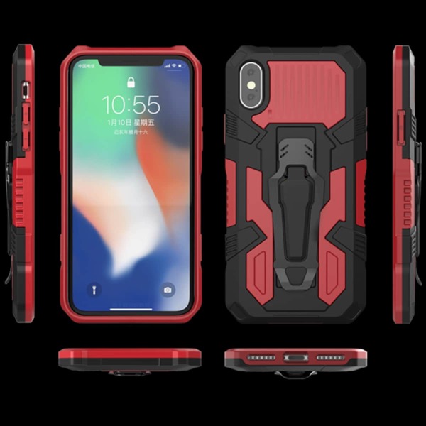 

Mecha Warrior Phone Case, Red