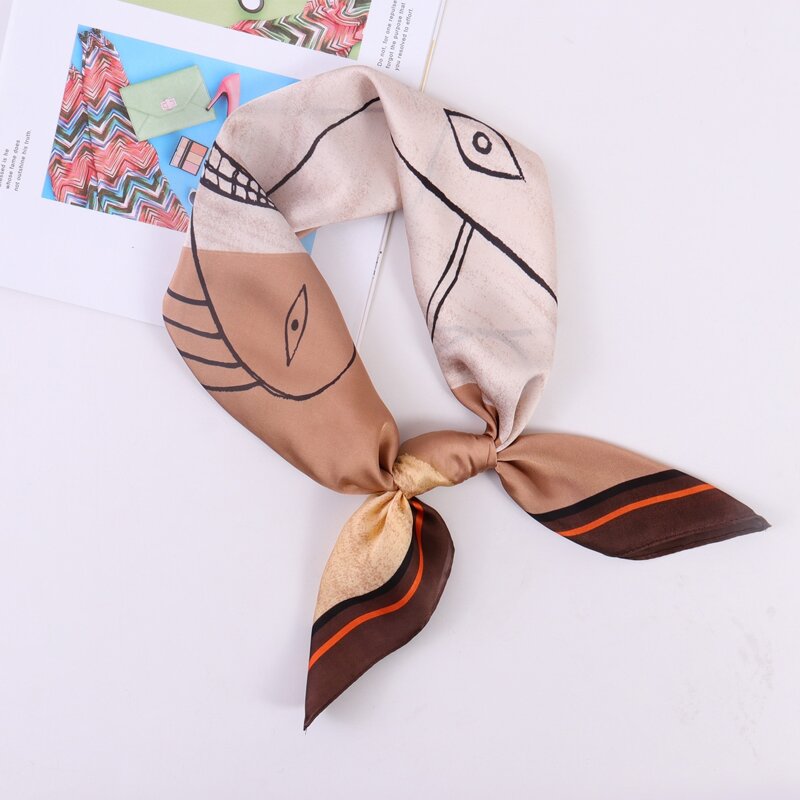 

Color Block Graphic Scarf, Multicolor