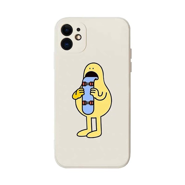 

Cartoon Graphic Phone Case, Multicolor