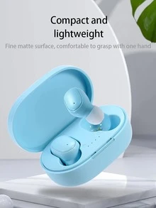 หูฟังไร้สาย - สีน้ำเงิน - ดู 5