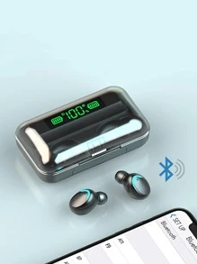 LED Digital Display Wireless Earphone