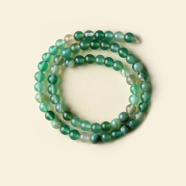 

Round Beaded DIY Jewelry Accessory, Green