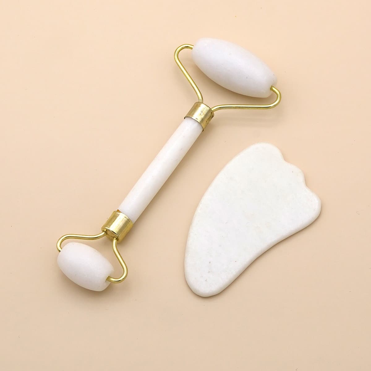 

1pc Massage Roller & 1pc Massage Board, White