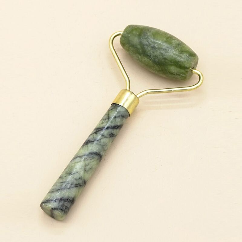 

1pc Facial Massage Roller, Green