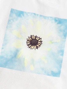 PETSIN 紮染圖案寵物T恤 - 白色 - 查看 5