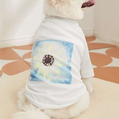 PETSIN Tie Dye Pattern Pet Tee