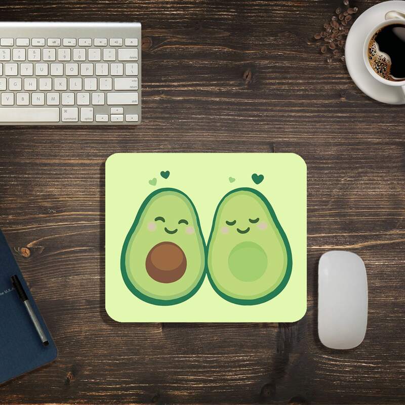 

Cartoon Graphic Mouse Pad, Lime green