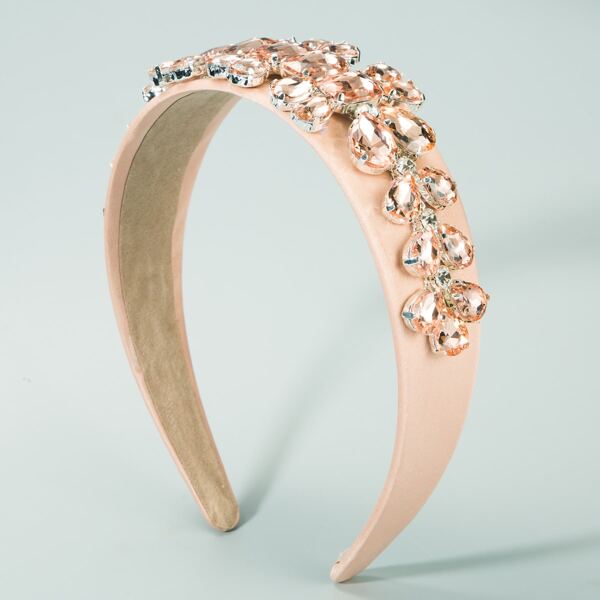 

Zircon Decor Headband, Champagne
