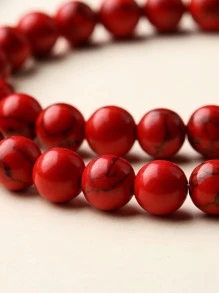 8MM釘珠DIY首飾配件 - 紅色 - 查看 2