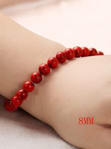 8MM釘珠DIY首飾配件 - 紅色 - 查看 3