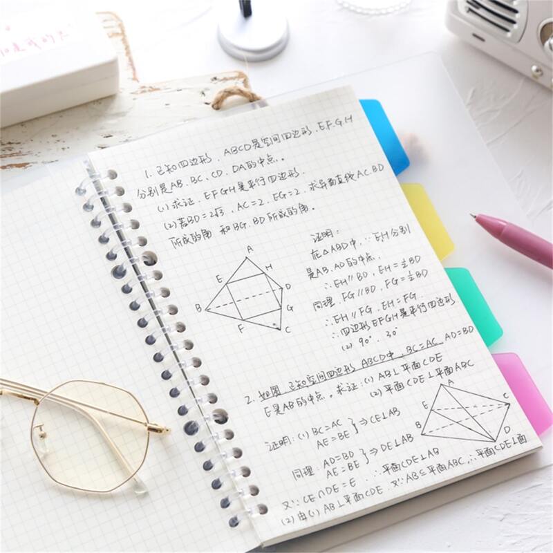 

1pc Random Spiral Notebook, Multicolor