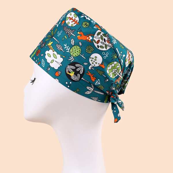 

Cartoon Graphic Hat, Green