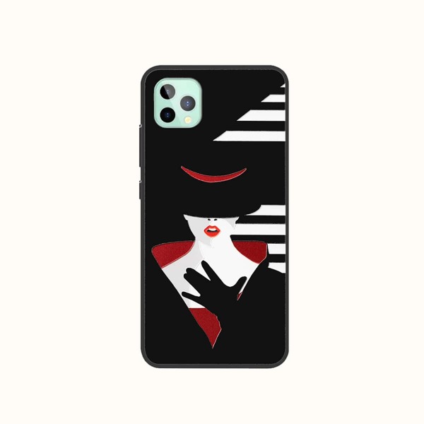 

Graphic Phone Case, Black