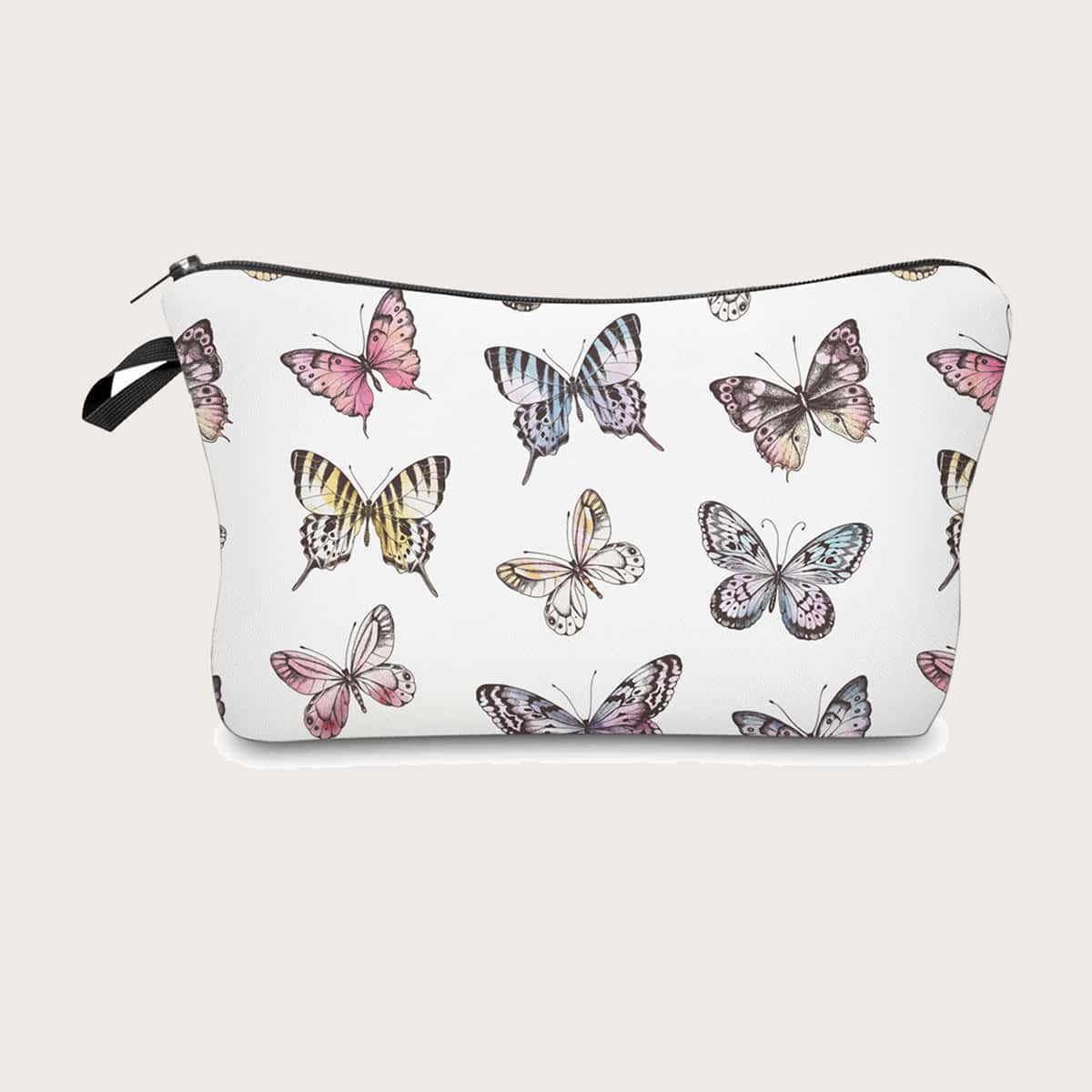 

Butterfly Makeup Bag, Multicolor