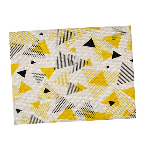 

Geometric Pattern Placemat, Multicolor