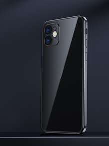 Clear Phone Case - Black - View 4