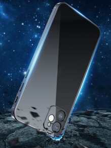 Clear Phone Case - Black - View 5