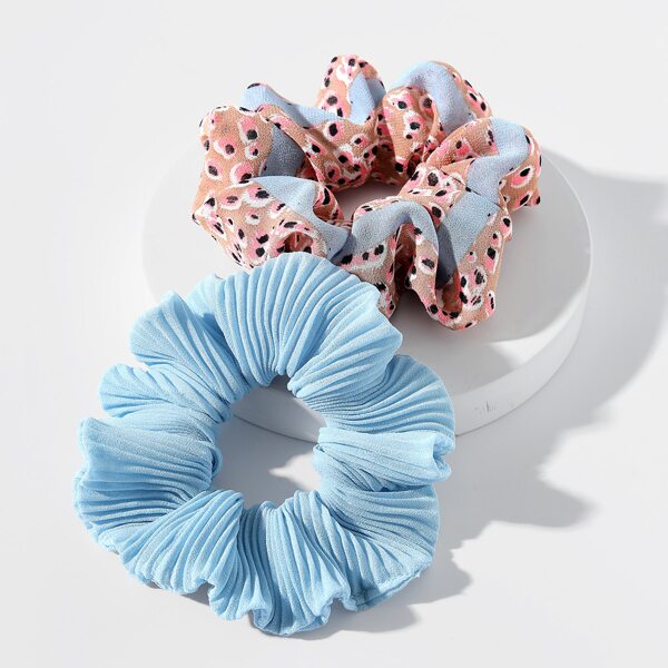 

2pcs Hair Tie, Multicolor