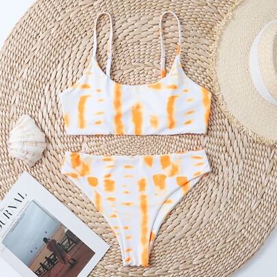 Tie Dye Bikini Swimsuit