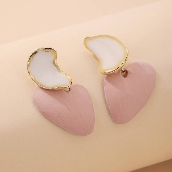 

Irregular Drop Earrings, Multicolor