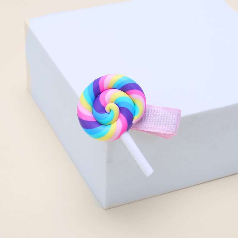 

Lollipop Decor Hair Clip, Multicolor