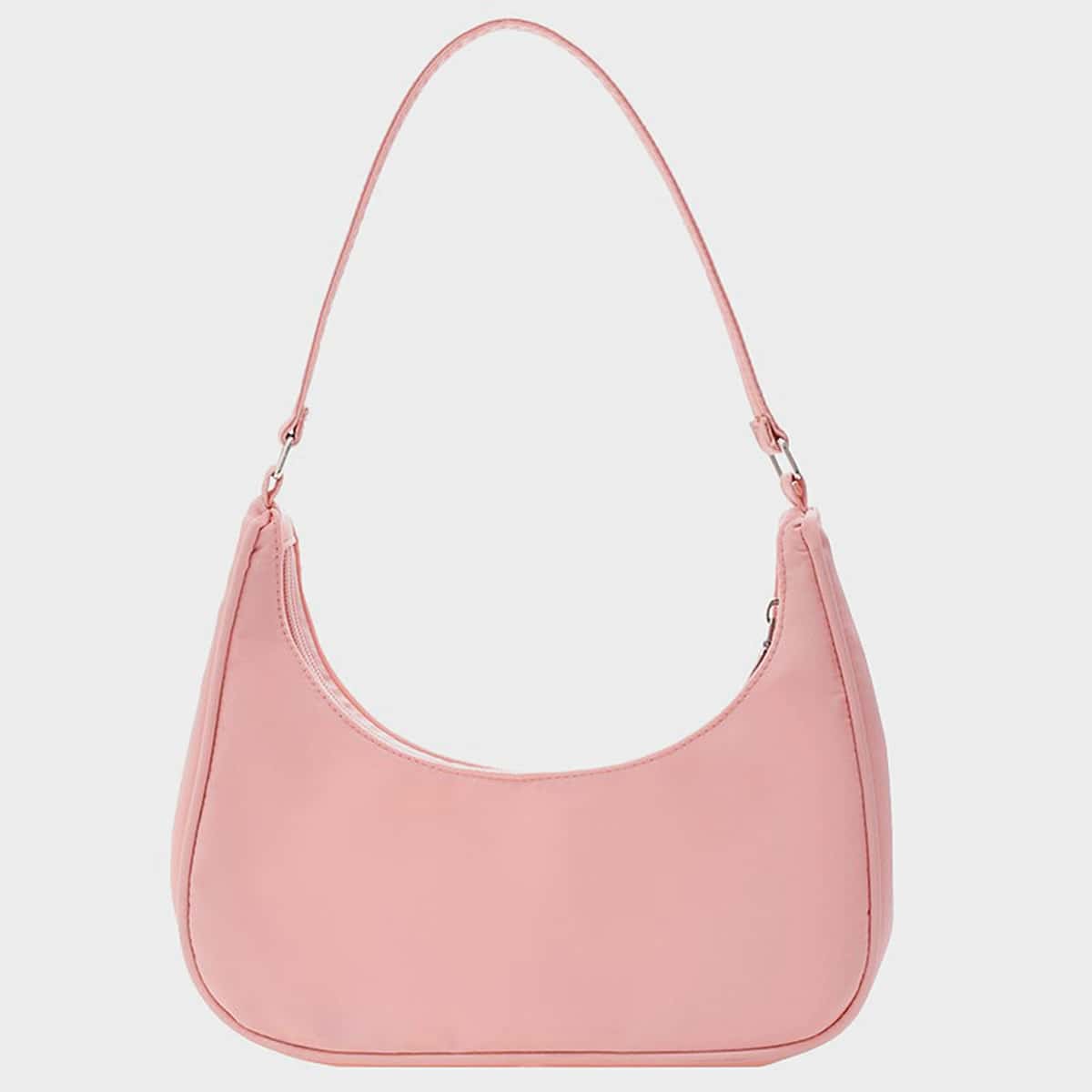 

Solid Baguette Bag, Pink