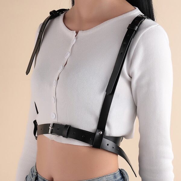 

1pc Harness Belt, Black