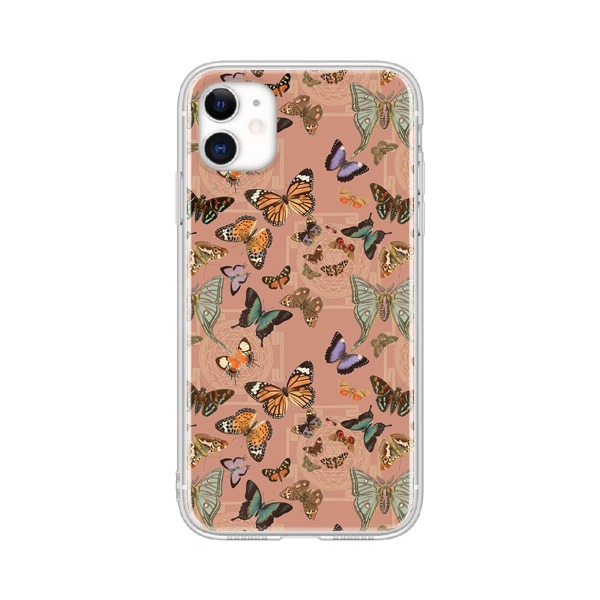 

Butterfly Print Phone Case, Multicolor