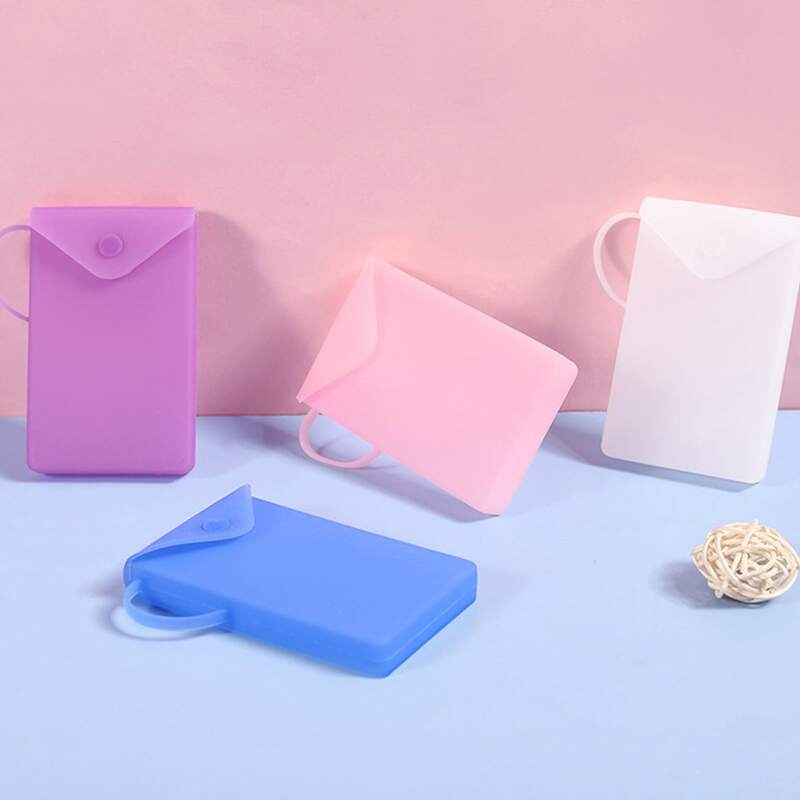 

1pc Random Face Cover Storage Box, Multicolor