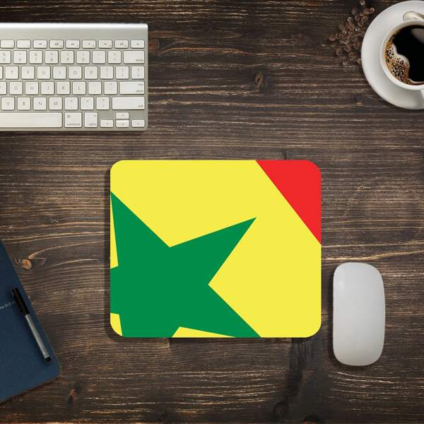 

Star Pattern Mouse Pad, Multicolor