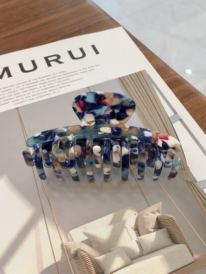 Acetic Acid Hair Claw For Daily Use For Girls Hairstyles Casual Y2k Claw Clips Hair Clips Hair Jaw Clip Hair Clamps Hair Clutch Hair Catcher Clip, School Stuff, College Fall Winter Hair Accessories For Women For Vacation Outfits Woman