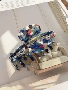 Grampo de Cabelo com Ácido Acético para Uso Diário para Penteados de Meninas, Grampos de Cabelo Casuais Y2k, Grampos de Cabelo, Presilha de Cabelo, Pinça de Cabelo, Clipe de Cabelo, Acessório de Cabelo, Material Escolar, Faculdade