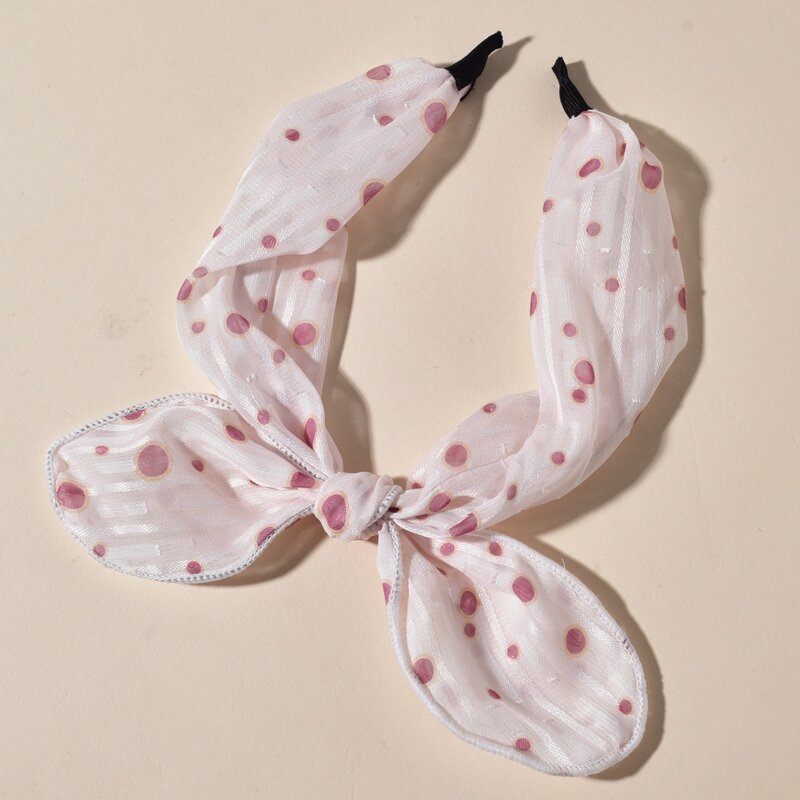 

1pc Polka Dot Headband, Multicolor