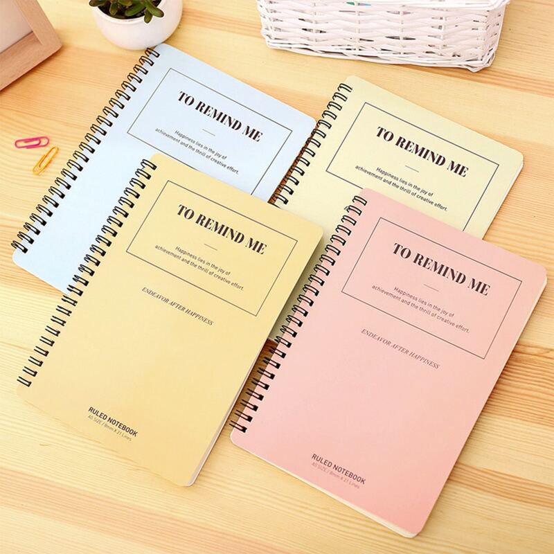 

1pc Random Spiral Notebook, Multicolor