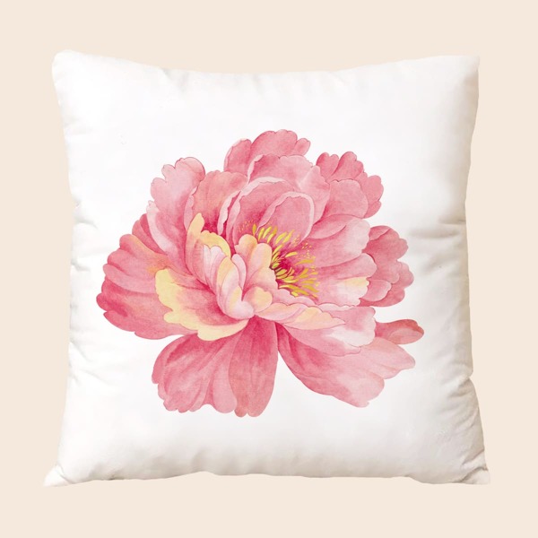

Floral Pattern Cushion Cover Without Filler, Multicolor