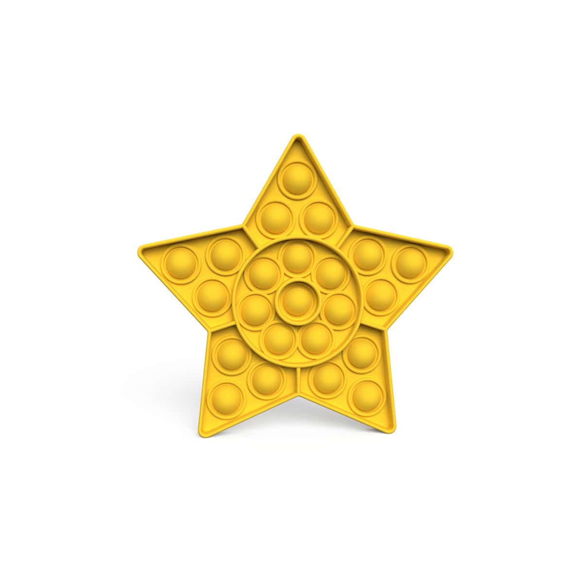 

1pc Random Star Stress Relief Bubble Toy, Multicolor