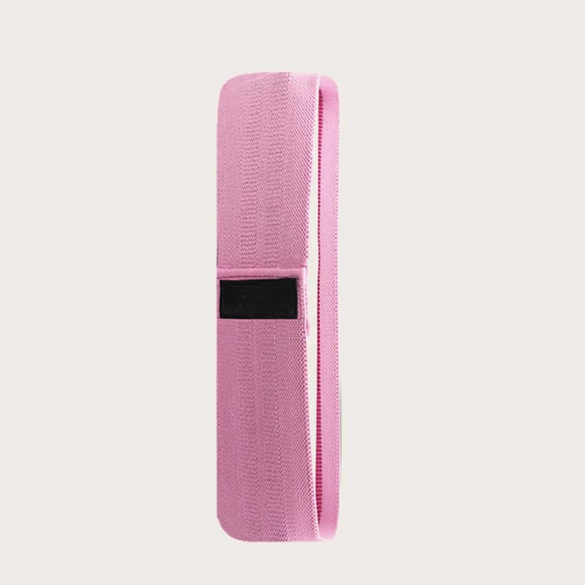 

1pc Yoga Workout Resistance Band, Pink