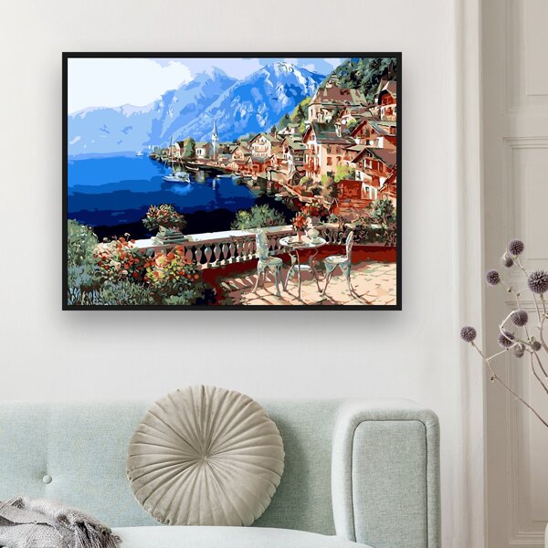 

Scenery Pattern Diamond Painting Without Frame, Multicolor