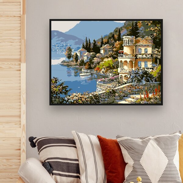 

Scenery Pattern Diamond Painting Without Frame, Multicolor