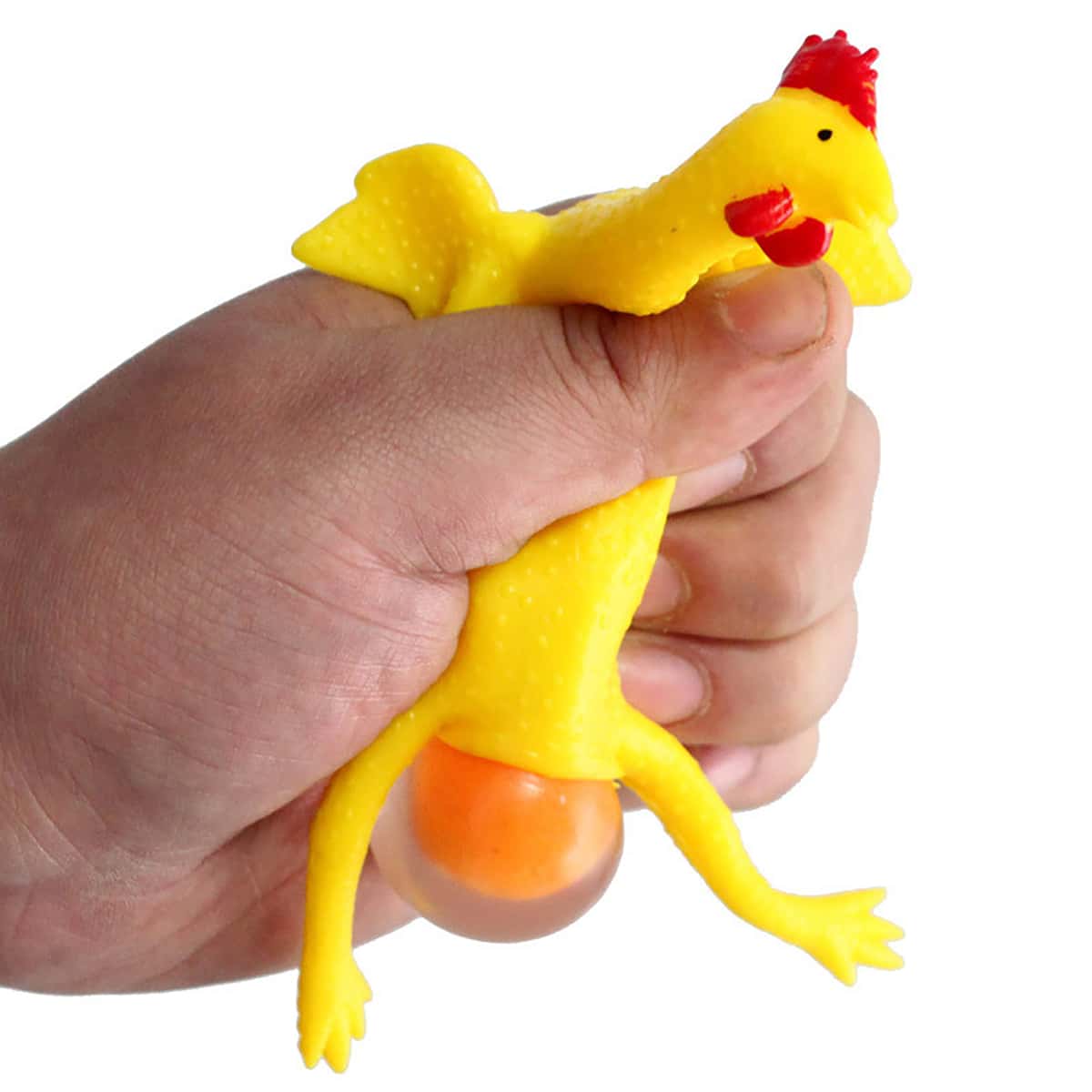 

1pc Hen Design Squeeze Toy, Multicolor