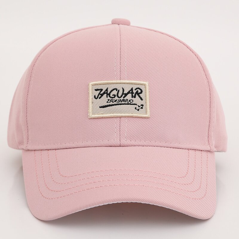 

Letter Embroidery Baseball Cap, Pink