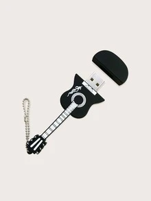 Musical Instrument Shaped USB Flash Drive - Black - View 2
