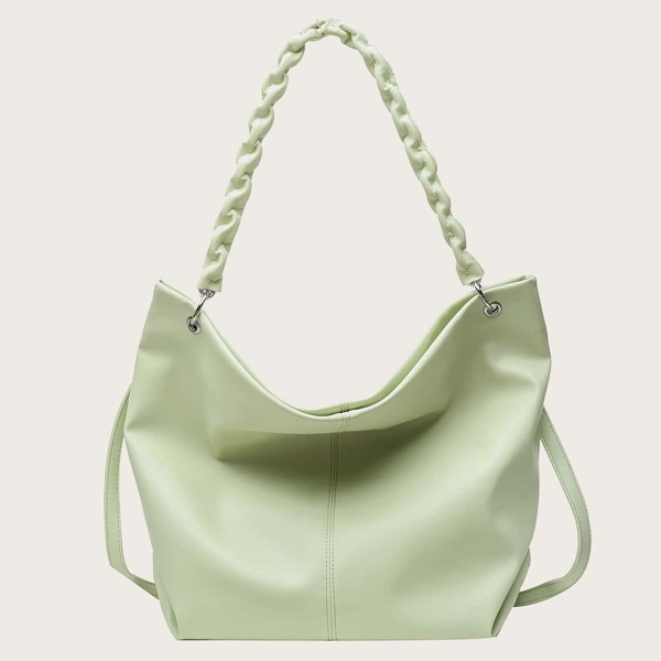 

Large Capacity Bucket Bag, Green